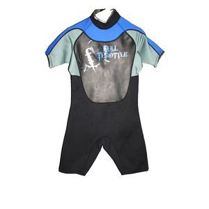 Full Throttle Shorty Wetsuit Adult Men Women Neoprene Size Small S NEW NWT